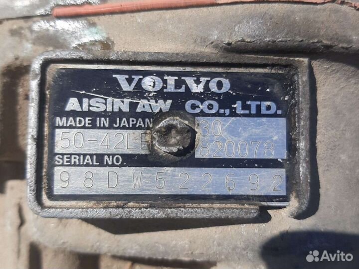 АКПП на вольво с40 1.9турбо 200л.с