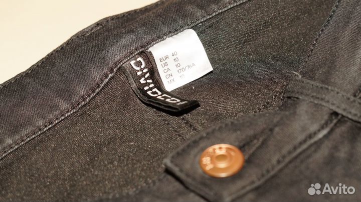 Шорты джинсовые черные hm