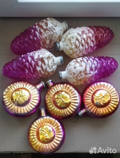 Елочные игрушки СССР