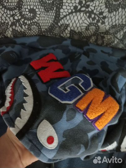 Зип худи bape