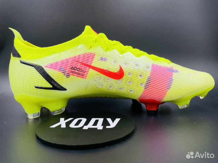 Бутсы nike mercurial vapor yellow