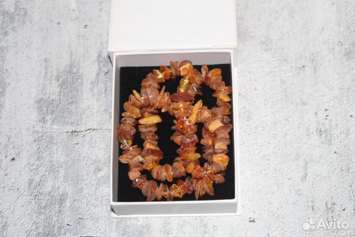 Бусы из янтаря