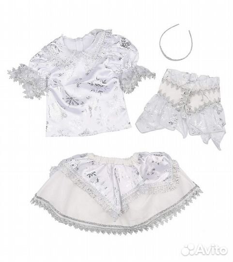 Карнавальный костюм снежинка 104