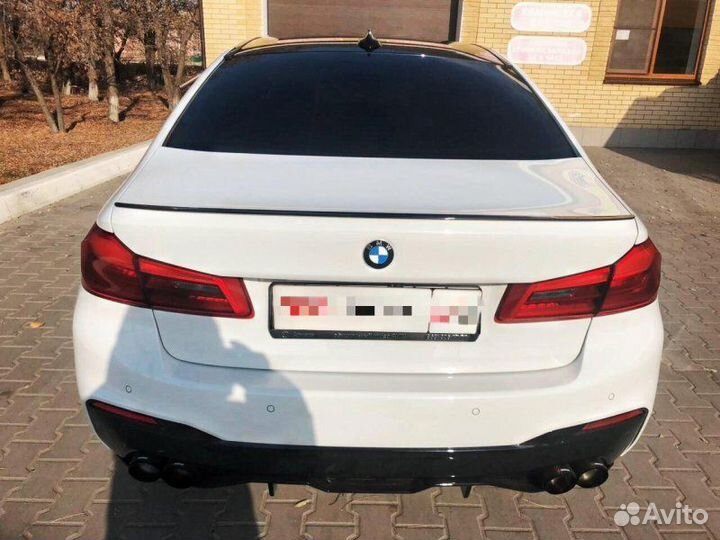 Задний диффузор M-Performance style Bmw 5-Series