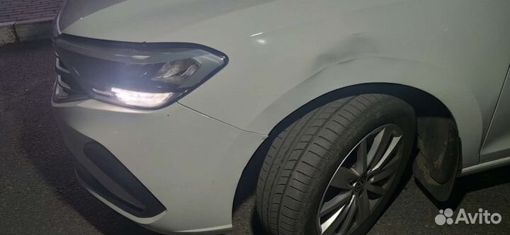 Крыло переднее левое Volkswagen Polo liftback 2020