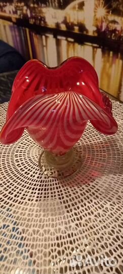 Ваза,конфетница фабрики Красный май,времен СССР