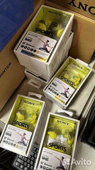 Наушники Sony оригинал, нерабочие АКБ