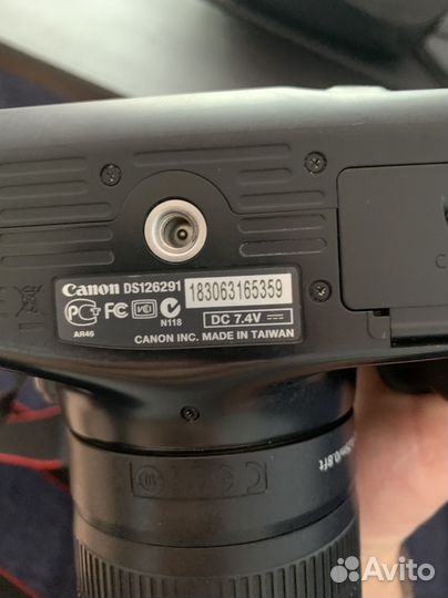 Зеркальный фотоаппарат canon eos 1100d