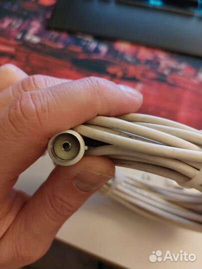 Кабель для тв (тв вилка - тв розетка)