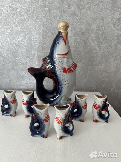 Графин с рюмочками СССР