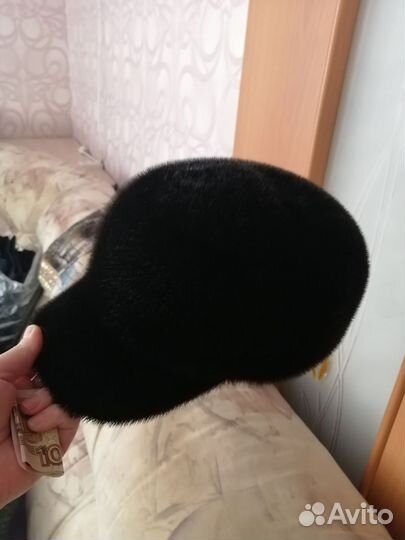 Меховая мужская кепка