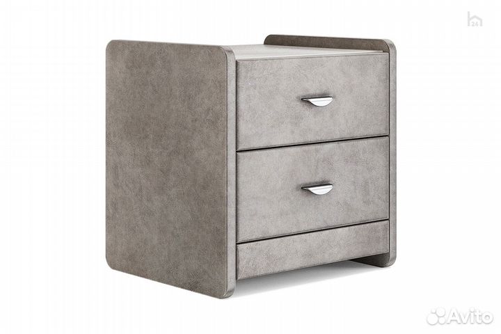 Тумба прикроватная с двумя ящиками Люкс 2