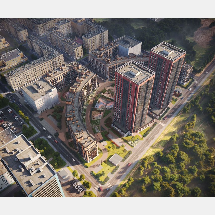 1-к. квартира, 34 м², 2/7 эт.