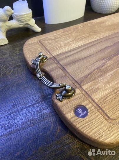 Поднос - разделочная доска из дуба 580*280*26 мм