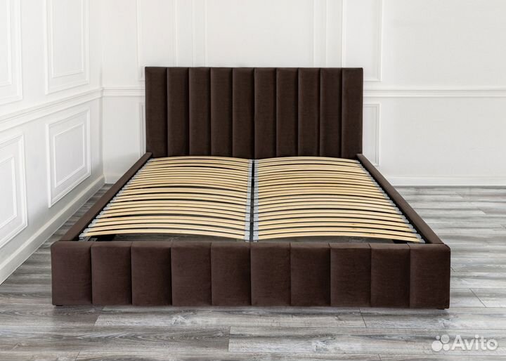 Кровать с подъемным механизмом 180х200 шоколад