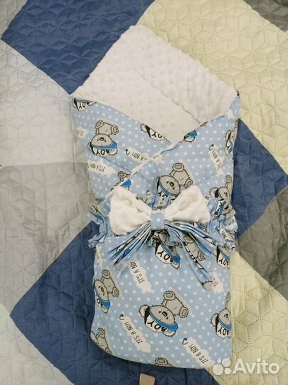 Конверт-одеяло для новорожденного