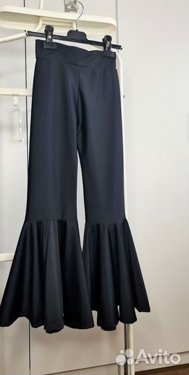 Концертные брюки клеш детские для танцев