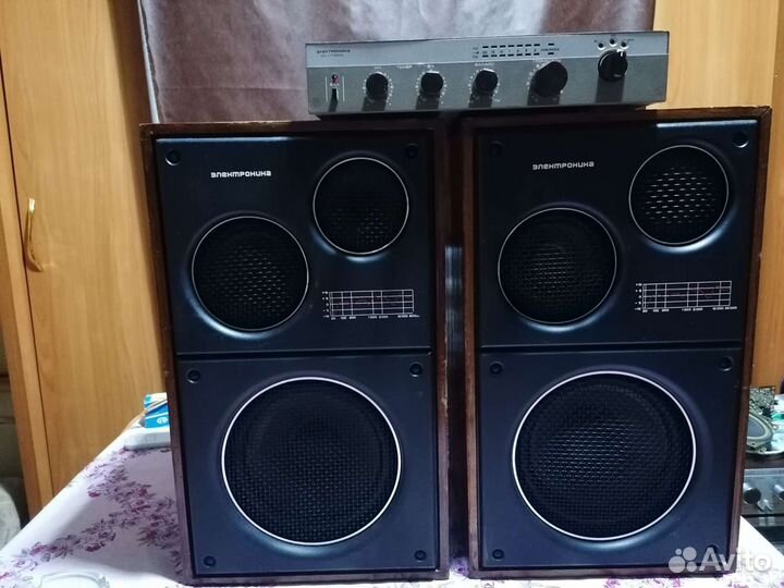 Усилитель + колонки