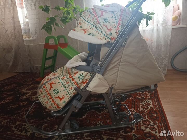 Коляска санки