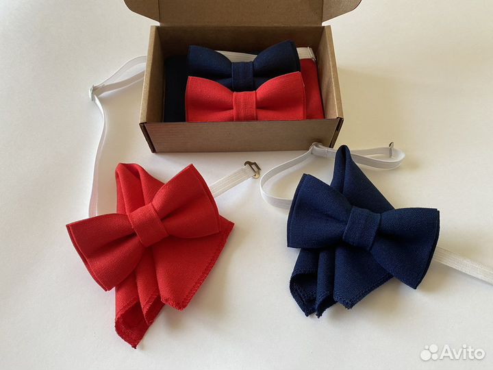 Набор детских галстук-бабочек