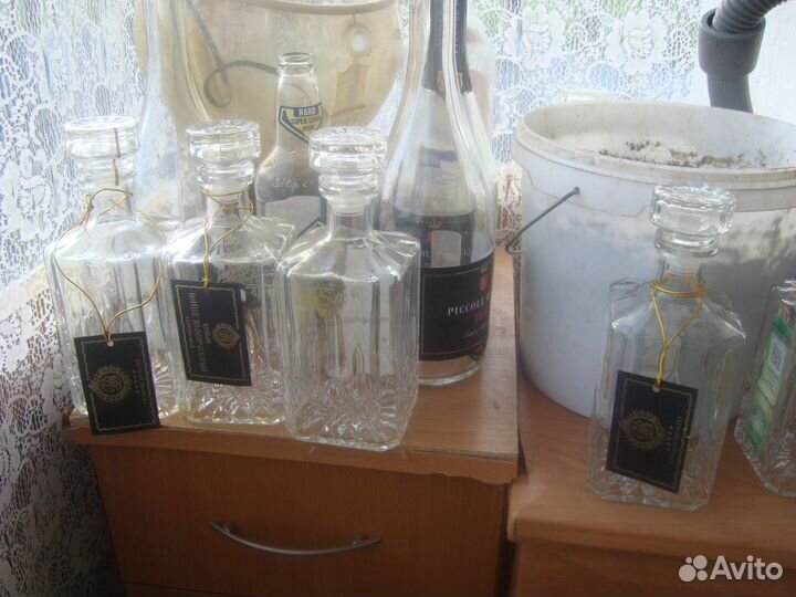 Бутылки из под алкоголя