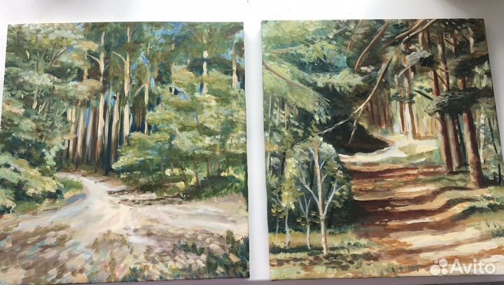 Картина маслом на холсте