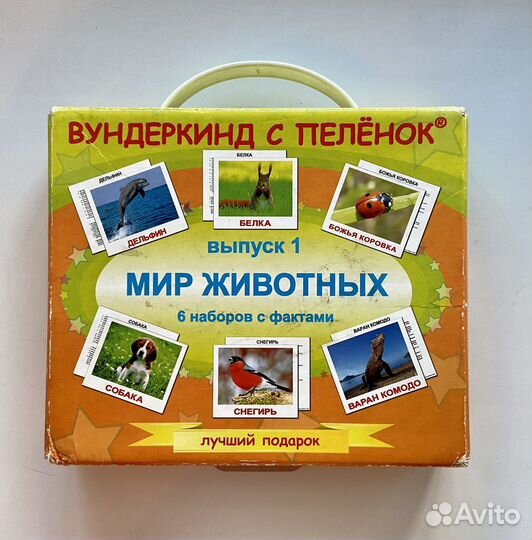 Развивающие карточки Вундеркинд