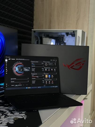 Игравой ноутбук asus ROG Zephyrus G15 GA502IV