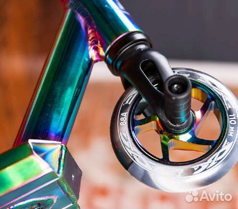 Трюковой самокат klinger Neo Chrome. Новый