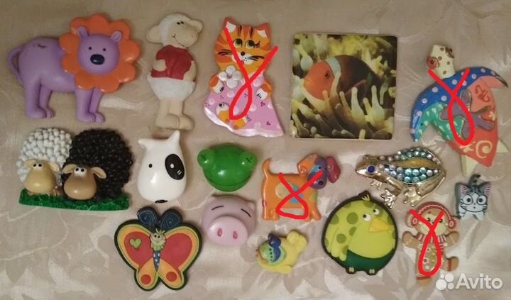 Магниты. Валентинки. Новый год. Забиваки