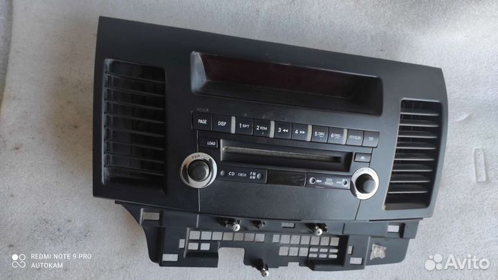 Магнитола Mitsubishi lancer 10