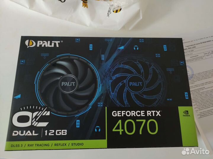 Palit GeForce RTX 4070 Dual OC 12gb