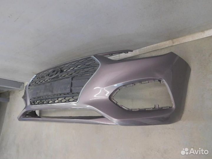 Бампер передний Hyundai Solaris