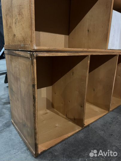 Стеллажи деревянные