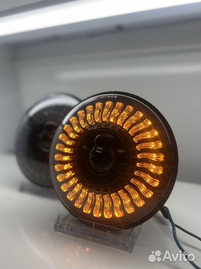 Диодные фары на ниву