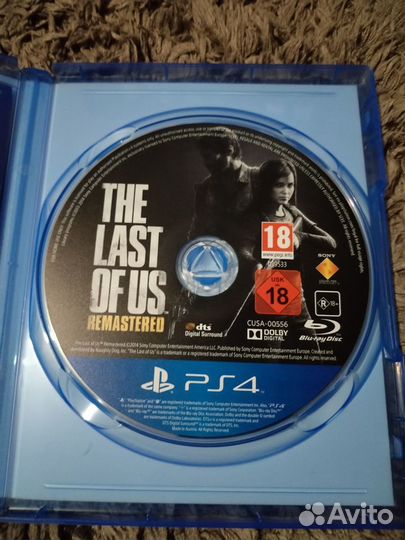 Игра для Playstation 4 The last of us part 1