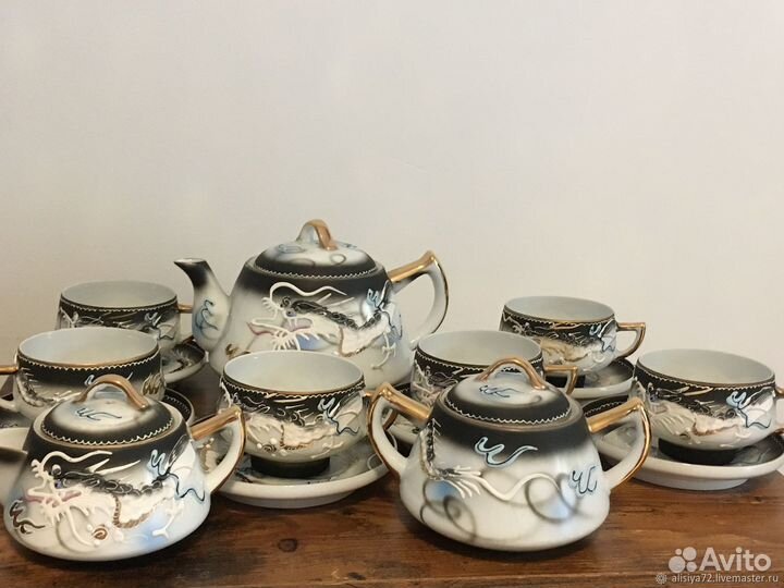 Старинный Чайный сервиз япония