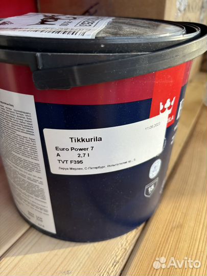 Краска для стен tikkurila