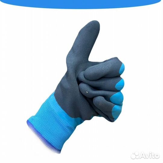 Непромокаемые утеплённые перчатки зимние