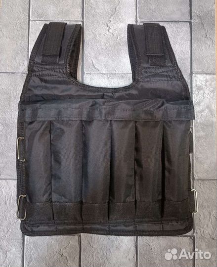 Жилет утяжелитель с грузом 18 кг в комплекте