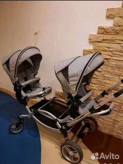 Коляска для двойни 3 в 1 FD-Design Zoom