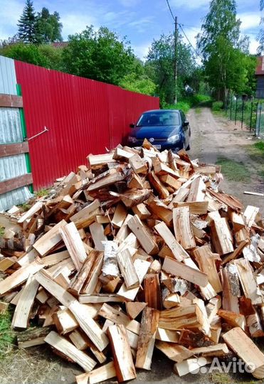 Дрова Береза навалом сухие в Выборге любого объема