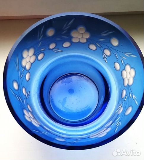 Вазы цветные советские