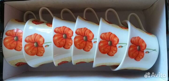 Чашки чай-кофе