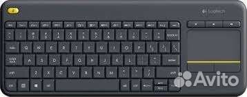 Клавиатура беспроводная k400+ Logitech