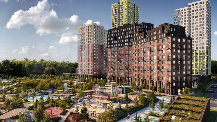 2-к. квартира, 45 м², 16/32 эт.