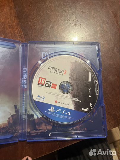 Диск на ps4 Dying light 2