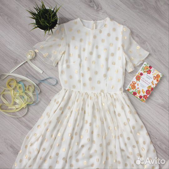 Платье из нат. шелка новое