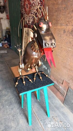 Дракон кованый