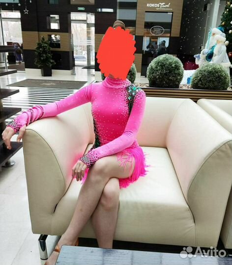 Турнирное платье для бальных танцев